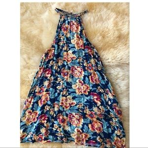 floral summer dress // American Eagle Outfitters